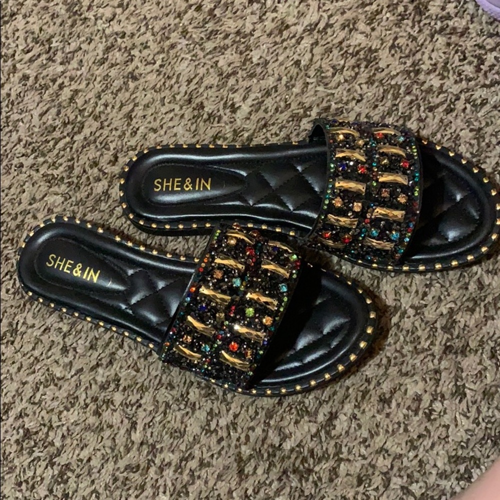 Rhinestone slides
